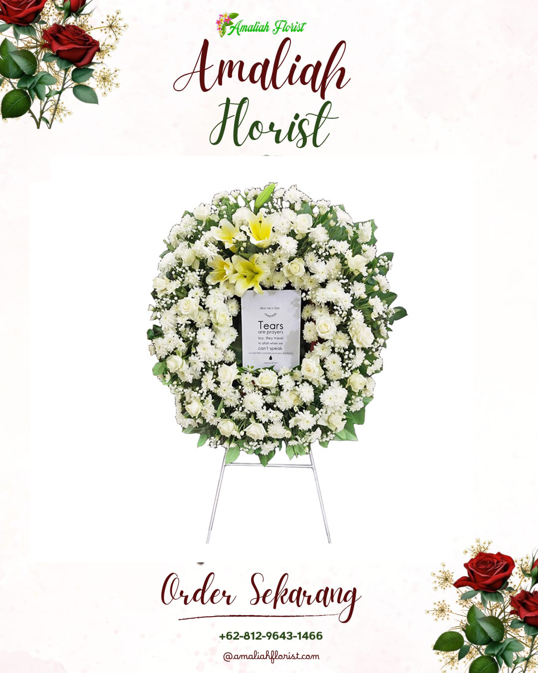 Krans Bunga Duka Wonosobo